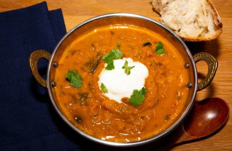 Dal & Spinach Soup