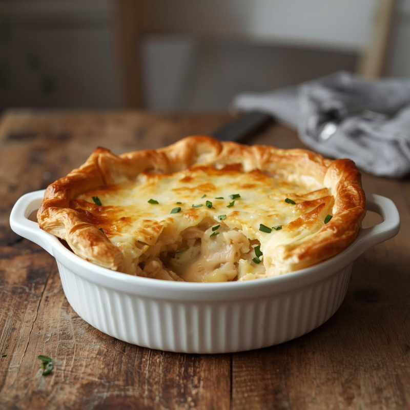 Classic Creamy Chicken Pie