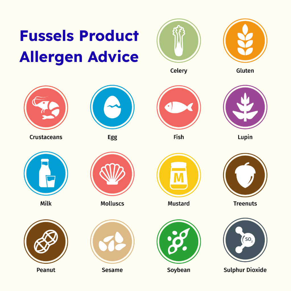 Fussels Product Allergy Advice