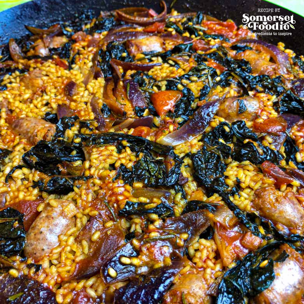 Sausage Paella by Somerset Foodie