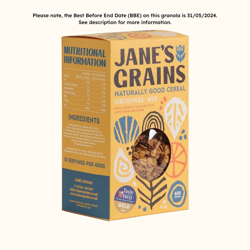 Original Mix Granola – Jane’s Grains