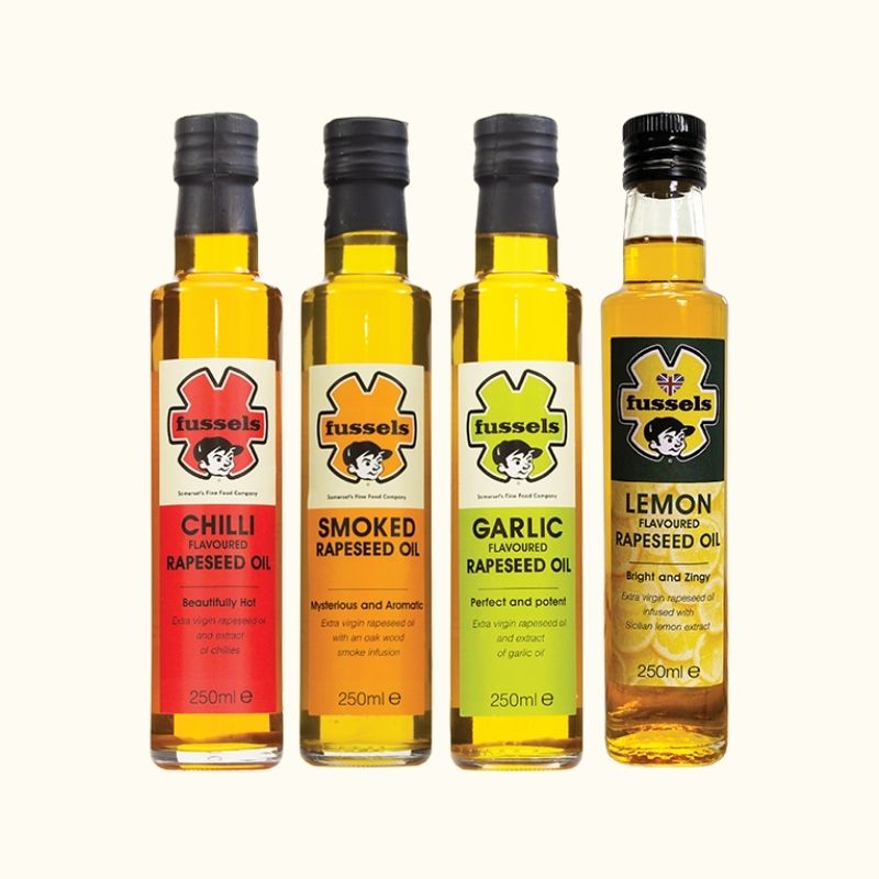 Our Quad Pack of Rapeseed Oil for Cooking