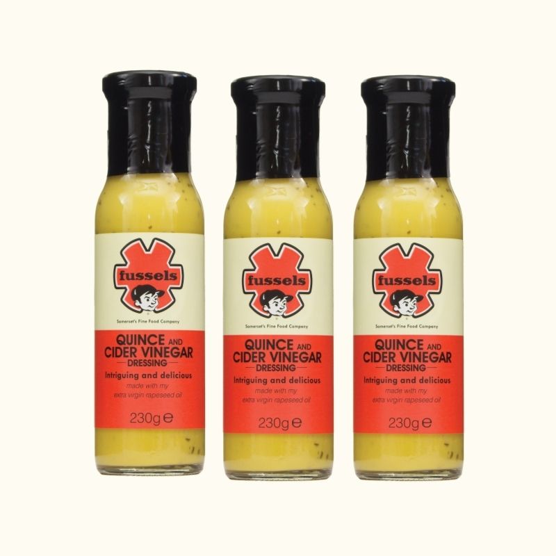 Our Trio Pack of Quince and Cider Vinegar Dressings