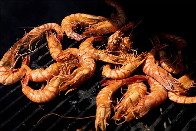 Harissa Prawns