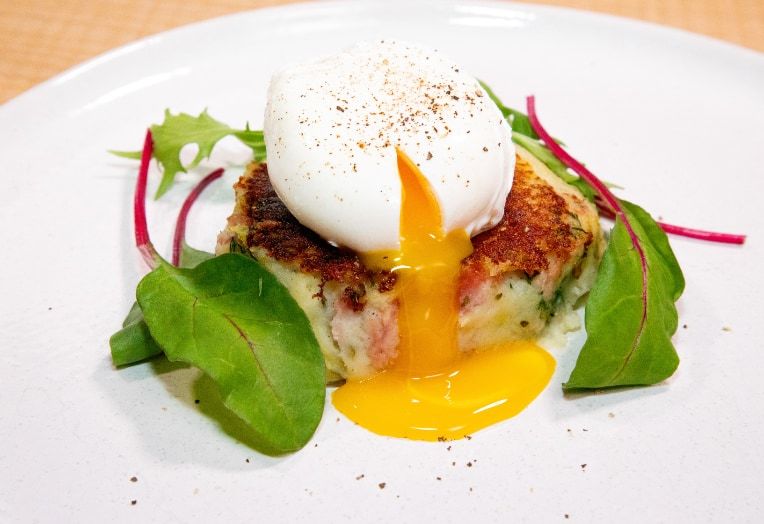 Spiced Bubble Squeak with Extra Virgin Rapeseed Oil