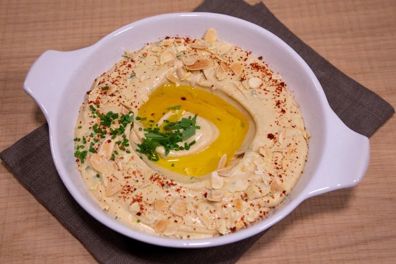 Almond Herby Hummus