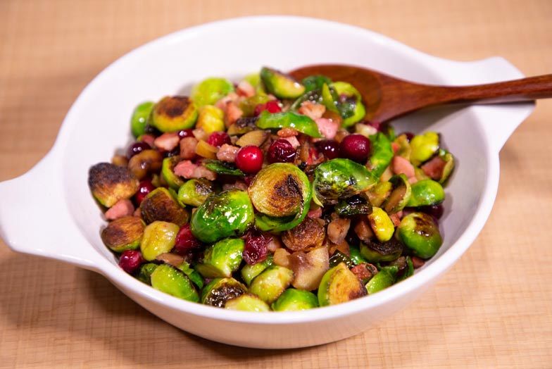 Crunchy Fried Brussel Sprouts
