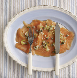 Salmon with Celery Relish