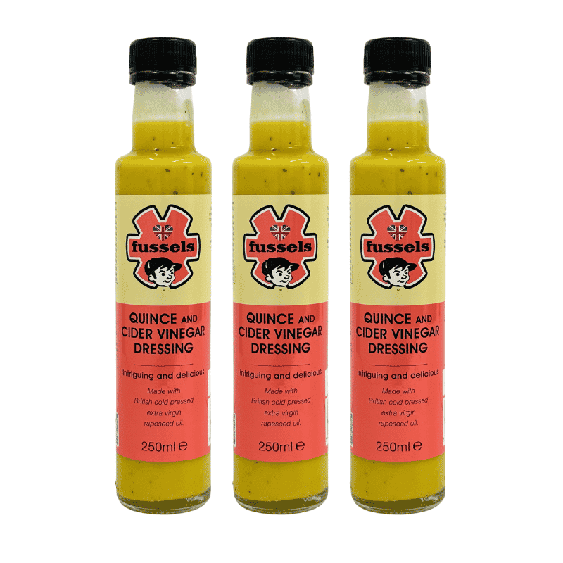 Trio Of Quince & Cider Vinegar Dressings (Pack Of 3)