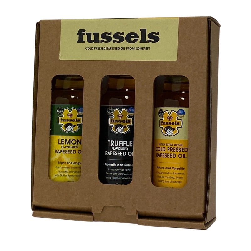 Luxury Rapeseed Oil Treats Gift Box (3 x 100ml)