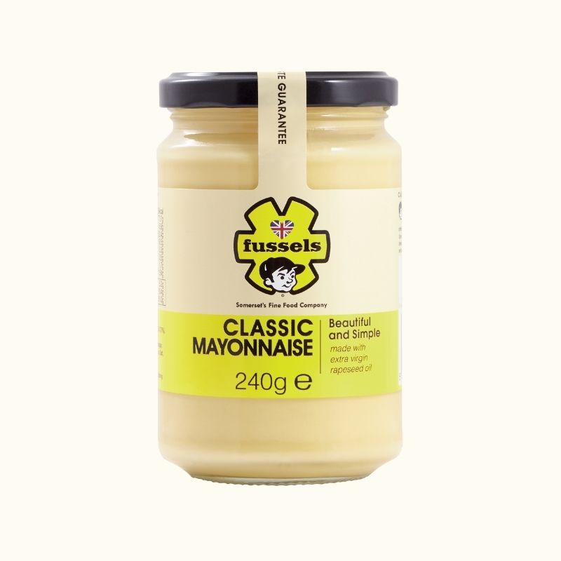 240g Jar of Fussels Classic Rapeseed Mayonnaise
