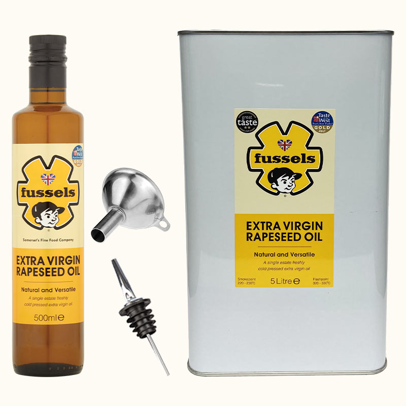 Our Cold Pressed Rapeseed Oil Refill Kit