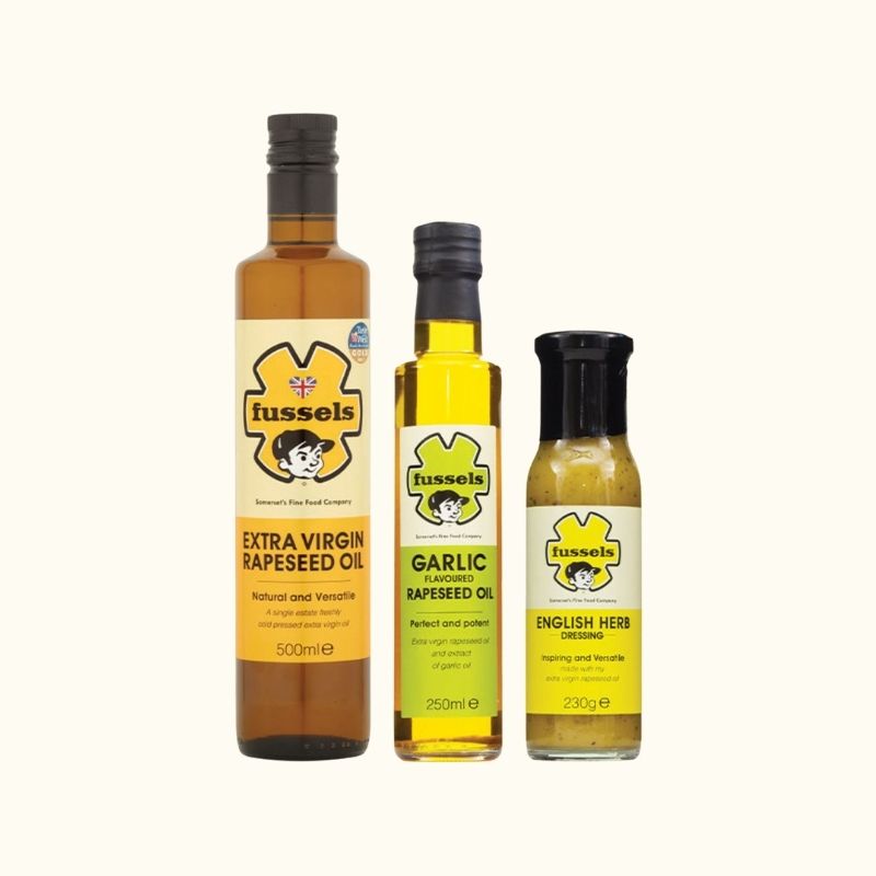 Fussels Trio Starter Pack of Rapeseed Oil Dressing